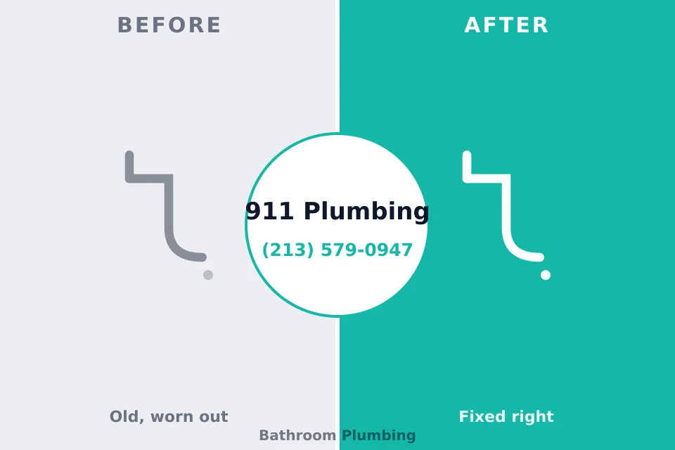 Before and after: plumbing repair Atwood, KS